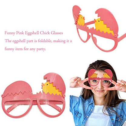 Creative Hawaiian Tropical Sunglasses - 8 Pack Luau Fancy Dress Party Supply, Beach Photo Booth Props