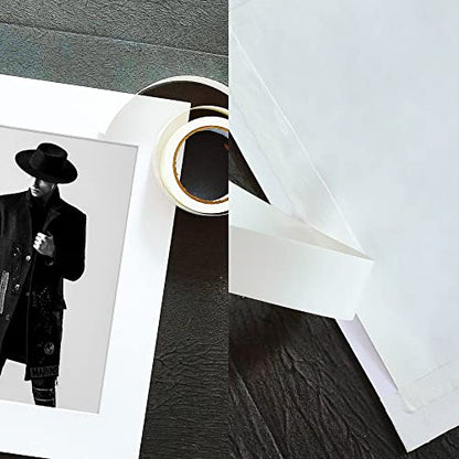 Linen Hinging Tape - Self-Adhesive Hinging Tape for Prints Matte Frames, Artwork Matting - Acid Free 1.25inch x 35ft