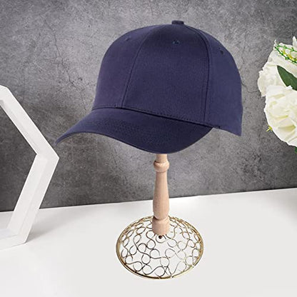 Hat Holder for Shop Home Storage Headwear Clothing Props Model Hair Metal Base Durable Wardrobe Storage Tool Hat Rack