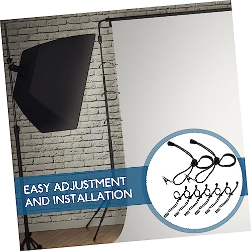 8Pcs Backdrop Support Clips Practical Photography Background Fixing Holders for Wrinkle Display and Secure Attachment Photo and Video