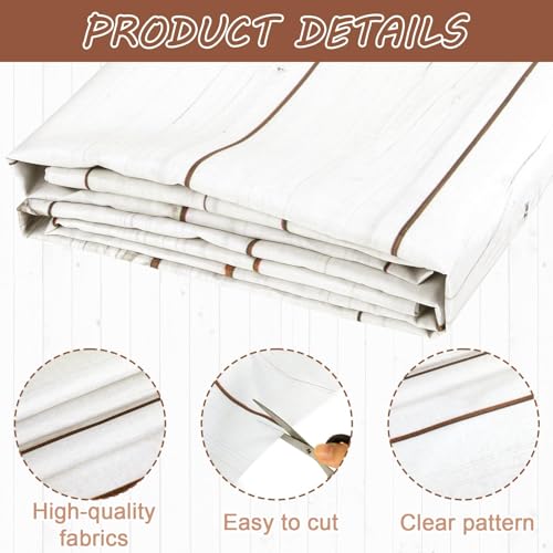 Classroom Fabric Bulletin Board 47x141inch White Wood Texture Back to School Classroom Backdrop Decorations for Wall Door Background, DIY Craft, Bulletin Boards, Pillow, Curtain, Reusable, Easy to Cut - style: White Wood Grain