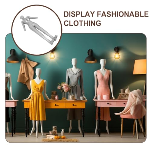 Luxshiny Inflatable Full Body Mannequin Body Model for Clothing Display, Female Dress Form Stand, Lightweight Mall Display Prop for Retail Shops and Photography