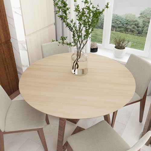 Boobest 15.7"x354" Wood Textured Peel and Stick Wallpaper - Beige Wood Look Contact Paper for Countertops, Waterproof Self Adhesive Wood Grain Vinyl for Kitchen Cabinets, Living Room - size: 15.7" x 354.3"