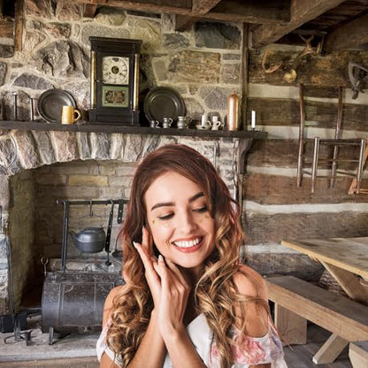 Rustic Kitchen Backdrop Western Old Wooden House Interior Kitchen Background Rural Farmhouse Fireplace Cooking Utensils Background Old Pioneer Log Home Farmers Backdrop Portrait Photo Props 10x8ft - size: 10x8ft
