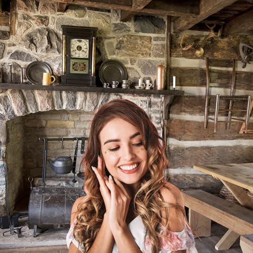 Rustic Kitchen Backdrop Western Old Wooden House Interior Kitchen Background Rural Farmhouse Fireplace Cooking Utensils Background Old Pioneer Log Home Farmers Backdrop Portrait Photo Props 5x3ft - size: 5x3ft