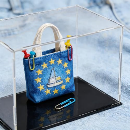uxcell Acrylic Clear Display Case Box Dustproof Protection Showcase Cube Collectibles Show Box 9.8x7.9x5.9inch - size: 9.8x7.9x5.9 inch