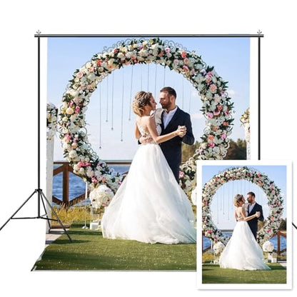 8x10ft Custom Backdrop Personalized Photo Backdrop Customized Backdrop with Picture Logo Customize Vinyl Banner for Photography, Gift for Birthday Graduation Christmas Prom Wedding Party - size: 8x10ft/96x120in