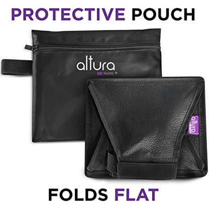 Altura Photo Flash Diffuser Light Softbox 6x5 (Universal, Collapsible with Storage Pouch) for Canon, Yongnuo and Nikon Speedlight - size: 6x5"