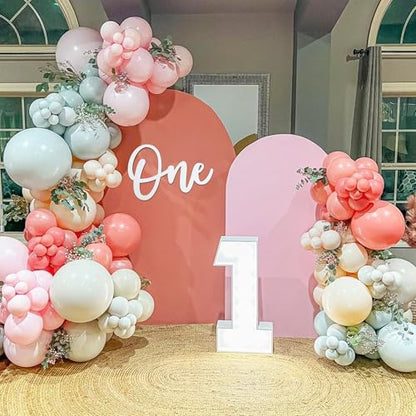 Wooden One Sign for First Birthday Decorations, Wooden Cutout White Letter One Photo Prop for 1st Birthday Party Banner Wall Décor Backdrop