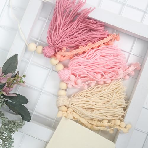 Girls 1st Birthday Tassels High Chair Banner -1st Birthday Decorations for a Girl,Boho First High Chair Banner,Rose Gold Cake Smash Photo Prop