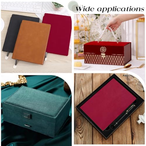 CRASPIRE 51 x 11.8inch Linen Book Cloth for Book Binding Fabric Surface Paper Backed Bookcover Books Album Scrapbooking Archival DIY Covering Protector Bookcloth Bookbinding Supplies Dark Red - color: Dark Red