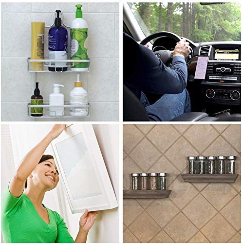 ALIEN TAPE Nano Double Sided Tape, 21-ft Multipurpose Removable Adhesive Transparent, Grip Mounting Washable Strong Sticky Heavy Duty for Carpet Photo Frame Poster Décor - As Seen On TV - size: (3 Rolls - 21 Feet)