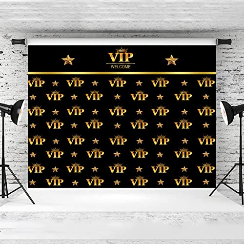12x10FT VIP Photography Backdrop Red Carpet Event Backdrop for Star Catwalks Stage Photography Background Cine Film Show Booth Celebrity Activity Portrait Party Banner Wallpaper - size: 12x10ft