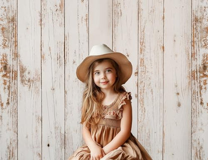 Kate Grey White Wood Backdrops for Photography Rustic Newborn Baby Birthday Party Photo Shoot Props, 7x5ft - size: 7x5ft