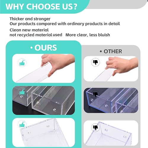 7 Tiers Layers Organizer Rack Stand Holder Large Capacity Acrylic Clear for Nails Polish Essential Oil Lipstick and Sunglasses - style: 7 Layers