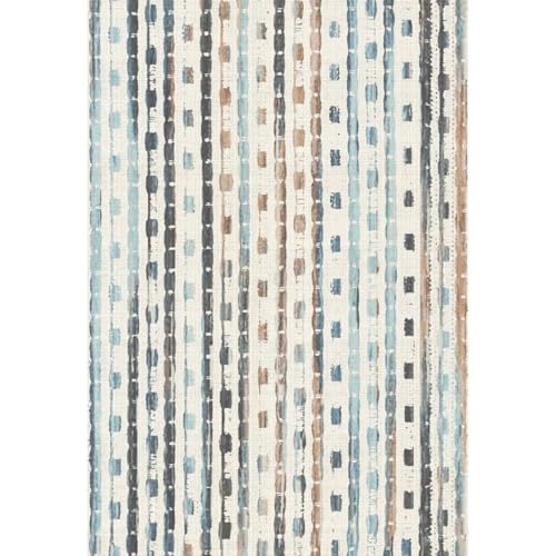 Main Street Peel and Stick Wallpaper Eco-Friendly Sheets 12 Pack, 11 X 16 Inch Woven Stripe Design, Wall Mural for Home Decor, Removable Wall Decor Wallpaper Peel and Stick for DIY Projects - style: Woven Stripe Design
