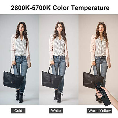 MOUNTDOG Softbox Lighting Kit, 2x19.7"x27.5" Photography Continuous Lighting System with 2pcs 85W 5700K E27 Socket LED Bulbs and Remote for Portrait Product Fashion Photography - color: white-2