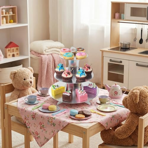 Chivao 13 Pcs Fake Bread with Basket Artificial Food for Display Photo Props Realistic Bread Toy Set Simulation French Loaf Faux Pastries Food Model for Bakery Home Kitchen Decoration(Donuts) - style: Donuts
