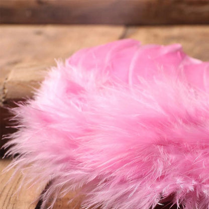 Holibeat 0-6M Newborn Baby Angel Wings with Feathers Newborn Photography Posing Props with a Headband (pink1) - color: pink1