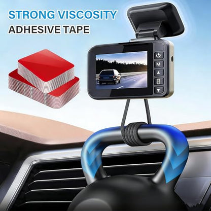 Double Sided Tape, 40PCS Heavy Duty Mounting Foam Tape, 2in Square Multi-Purpose Power Adhesive Pad, Strong Sticky Pads for Crafts, Photos, Posters, Home & Office Use