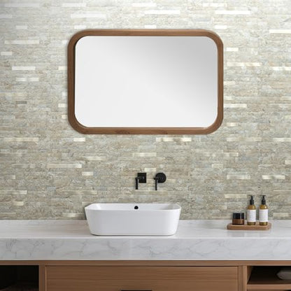 AULIGET 2 Sheets Faux Stone Peel and Stick Backsplash, Sandstone with Champagne Gold PVC Wall Tiles Stick on Backsplash for Kitchen - color: Sandstone + Champagne Gold, size: 2 Sheets, 6"x12"x0.12"