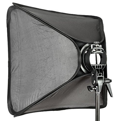 Godox 40cm x 40cm Softbox Bag Kit for Studio Photogrpahy Camera Flash Fits Bowens Elinchrom Mount (15.7" x 15.7") - size: 15.7" x 15.7" softbox only