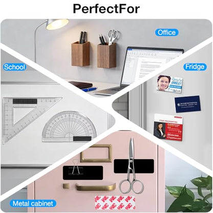 2 Pack, A+B Paired Magnetic Tape 10ftx1in, AB Pairing Magnet Strips with Adhesive Backing, Match to Use for DIY Closure Craftings - style: 1" x 10ft, 2 Rolls