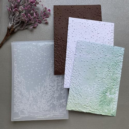 5Pack 3D Plastic Embossing Folder DIY Craft Template Molds Stamp Stencils Scrapbook Paper Cards Photo Album Making Tools, Gear Balloon Flower Background Embossing Folders Handmade Art Craft Supplies - color: 5 Pack Balloon