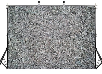 6x3.6ft Fabric Dry Hay Straw Texture Backdrop Rustic Farm Hay Bale Surface Photography Background for Rural Themed Party Decor Home Wall Hanging Tapestry Photo Props - size: 6X3.6ft