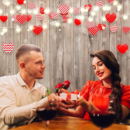 Happy Valentines Day Backdrops 12x10 FT Wooden Wall Valentine Backdrop Decoration for Photography Photo Background Mom's Party Banner Decor for Studio Props - size: 12x10 FT