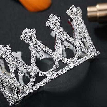 Infant Baby Girl Boy Crown Photo Shoots Headband for Newborn Crystal Princess Party Headwear Photography Props - color: Crown 6