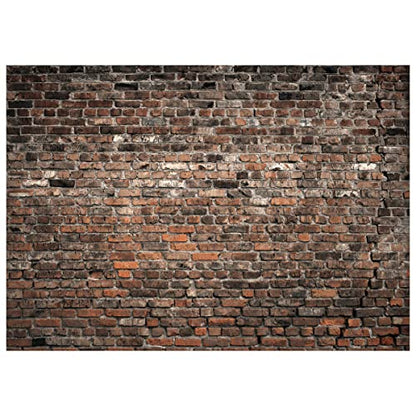 7X5FT Brick Backdrops Retro Red Brick Wall Photo Backdrop Newborn Adult Portrait Photography Background Wallpaper Photo Studio Props Decorative Background DH-262