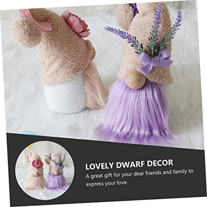 Zerodeko Creative Faceless Gnome Doll Ornament for Home Decor Cute Festival Decoration for Walls Windows and Photography Props Adds Warmth and Mystery to Your Space