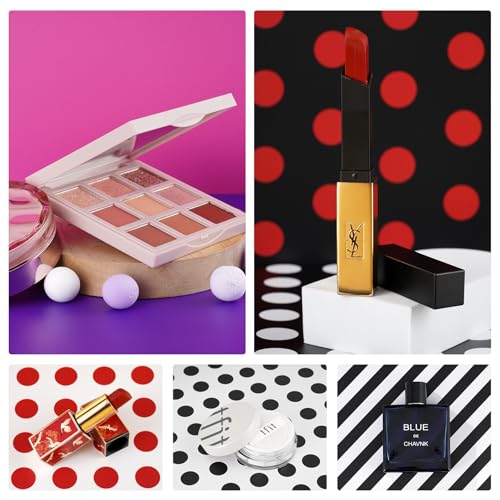Meking 21Pcs 30Patterns Product Photography Backdrop Kit Photo Backdrop Board Suitable for Food、Jewelry、Cosmetic、Craft and Other Small Products Photography