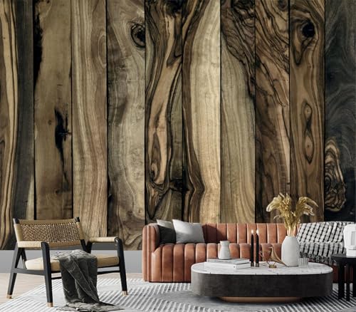 Cliouar-Wood Block Texture Background Mural Wallpaper Peel and Stick 90" x 67" - color: No.13, size: 90" x 67"