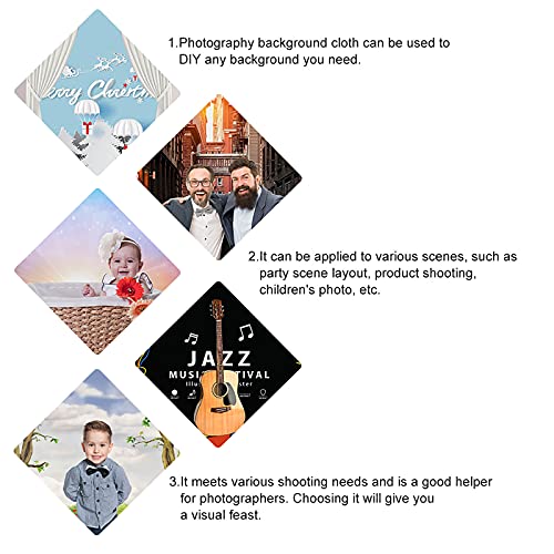 Custom Backdrop, Personalized Backdrops Photography Cloth Add Design Your Own Photo Logo Text, Customize Backdrop for Video Studio Portrait Photoshoot Parties Photography Screen Sheet 56"×79" - size: 56"×79" / 142×200CM
