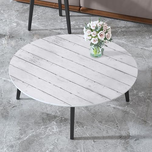 Abyssaly White Gray Wood Paper 17.71 in X 1003.9 in Self-Adhesive Removable Peel and Stick Wallpaper Decorative Wall Covering Vintage Wood Panel Interior Film for Home Decoration - color: White/Gray, size: 17.7" x 1003.9"
