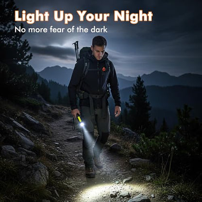 Guankai Gym Lamp for Posing, Rechargeable Home Gym Lighting, Magnetic Led Work Light with 180° Rotate Foldable, Mini Camping Lights Samll Lamps with Hang Hook for Bodybuilding