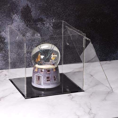uxcell Acrylic Clear Display Case Box Dustproof Protection Showcase Cube Collectibles Show Box 7.9x3.9x5.9inch - size: 7.9x3.9x5.9 inch