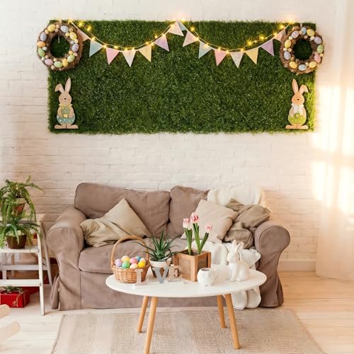 XLX TURF 4 Pack Artificial Grass Square Mats, 12"x12" Fake Grass Placemats to Match Table Runner for Golf Football Summer Party Table Centerpiece, Turf Patch for Crafts - size: 12 x 12 Inches / 4PC