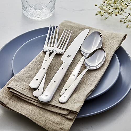 ZWILLING Porterhouse 45-pc 18/10 Stainless Steel Flatware Set - color: Stainless Steel, size: 45-pc