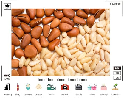 Trykid 12x10ft Pine Nuts Nut Closeup Backdrop Natural Food Texture Photography Background Kitchen Decor Party Decoration Tapestry Photo Booth Prop Fabric - size: 12x10ft