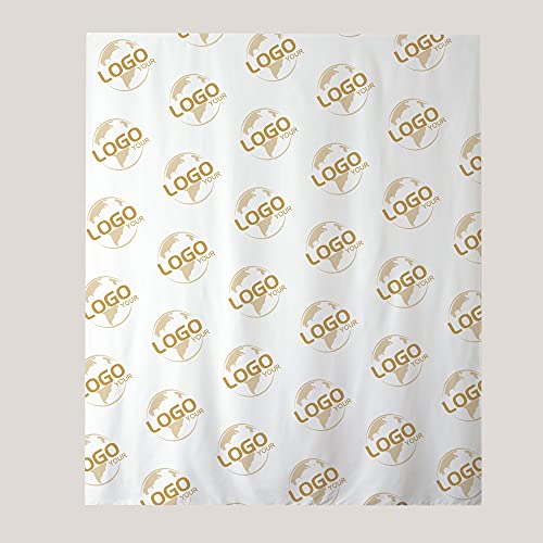 Custom Step and Repeat Logo Business Event Backdrop Customized Video Call Conference Tradeshows Birthday Background Personalized Party Reception Banner Photo Studio Props (60" Wx90 H) - color: Step and Repeat Business Logo, size: 60 in x 90 in (W x H)