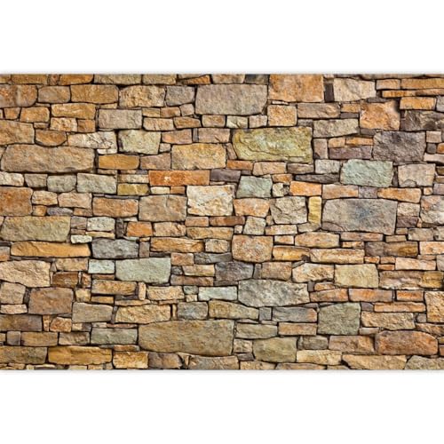 Vintage Rock Stone Wall Photo Backdrop Brick Stone Wall Texture Photography Background Newborn Adults Portrait Birthday Party Graduation Home Decors Photo Props 10x6.5ft Polyester Tablecloth - size: 10X6.5FT