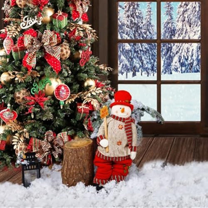 10x8ft Christmas Tree Window Backdrop Winter Snow View Photo Background for Christmas Santa Claus Snowman Backdrop Banner Photography Studio Props Christmas Tapestry - size: 10x8ft-Polyester