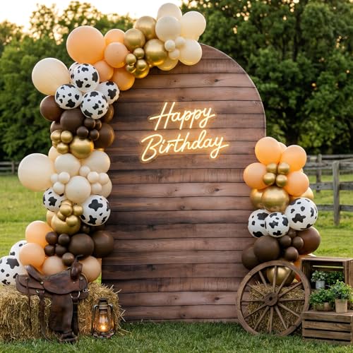 Wood Arch Backdrop 7.2ft Arch Backdrop Cover,Rustic Vintage,Backdrop Arch Cover Wood,Stretchy Spandex Fitted Wrinkle Free for Wedding Photography Birthday Party - size: 7.2 FT