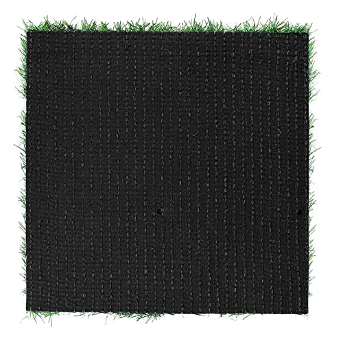 XLX TURF 4 Pack Artificial Grass Square Mats, 12"x12" Fake Grass Placemats to Match Table Runner for Golf Football Summer Party Table Centerpiece, Turf Patch for Crafts - size: 12 x 12 Inches / 4PC