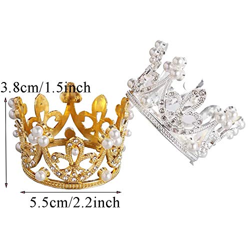 Infant Baby Girl Boy Crown Photo Shoots Headband for Newborn Crystal Princess Party Headwear Photography Props - color: Crown 3