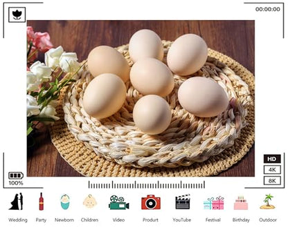 Trykid 12x8ft Natural Brown Egg Backdrop Fresh Farm Egg Still Life Photography Background Food Themed Party Decoration Tapestry Photo Booth Prop Fabric - size: 12x8ft