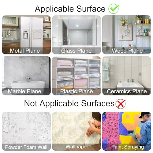 JANYUN 140 Pcs Double Sided Sticky Dots Removable Square Putty Clear Double Sided Tape for Crafts No Trace Sticky Tack Adhesive Tape (8 x 10 mm) - size: 0.31"x0.39" Square
